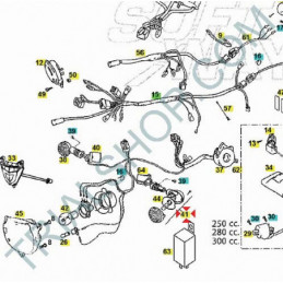 Lampeggiatore sx 2006 Ref. 911107