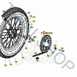 Corona Z 41 Gas Gas Txt Replica Factory, Racing