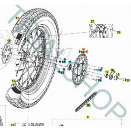 Corona Z 48 Gas Gas TXT Replica Factory, Racing