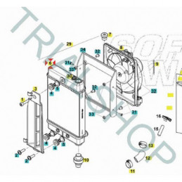 Radiatore Gas Gas Txt N.H.80cc 2015