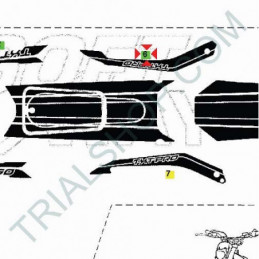KIT ADESIVI FORCELLA TXT-2008