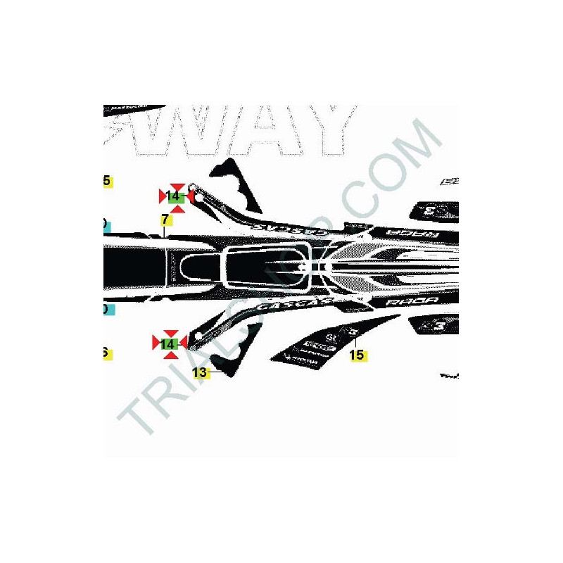 KIT CILINDRATA RACING 300 2011