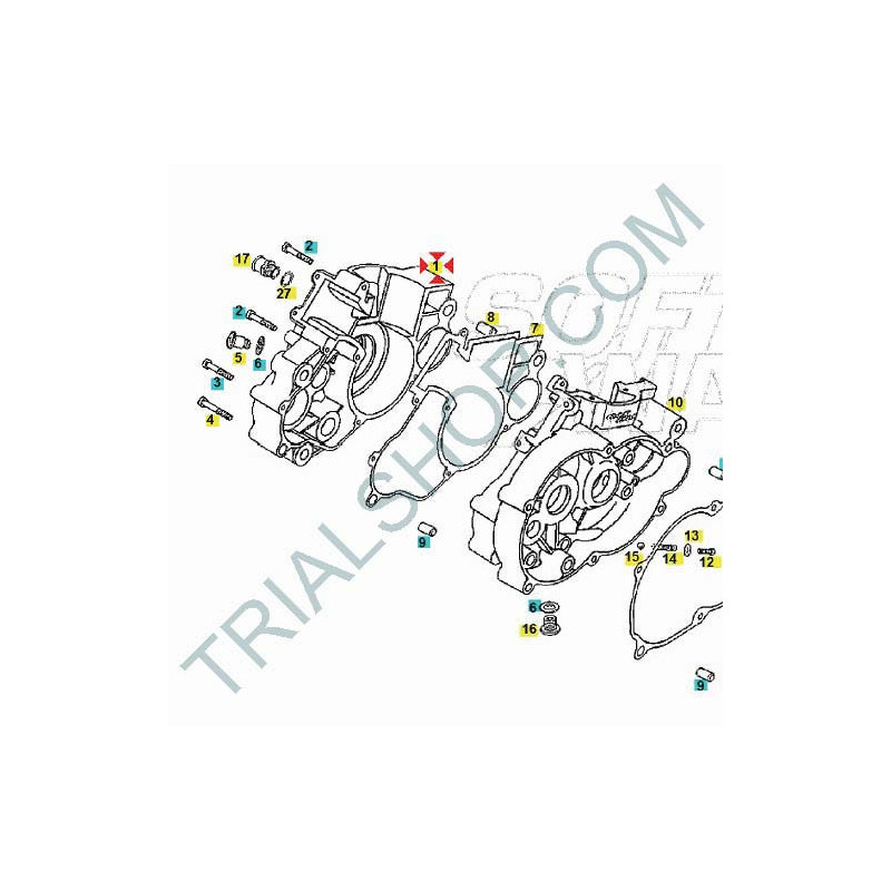 CARTER SX TRIAL BOY 50cc 2005