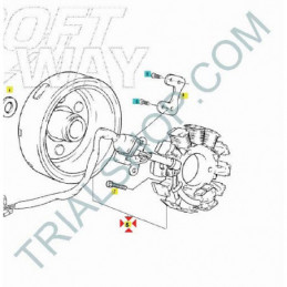 ACCENSIONE COMPLETA TXT PRO 125cc