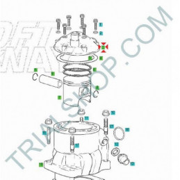 TESTA CILINDRO TXT 250CC 2007