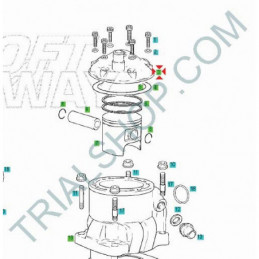 TESTA CILINDRO TXT 280CC 2007