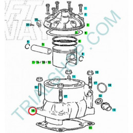 Cilindro 125cc Gas Gas Txt Raga, Racing