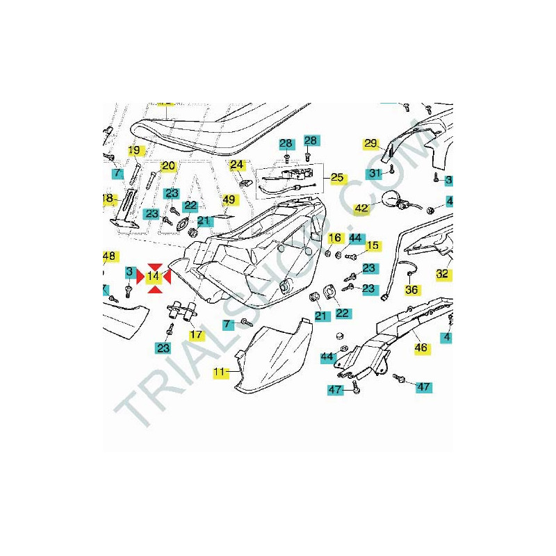 Cassa filtro Montesa Cota 4Ride 2016