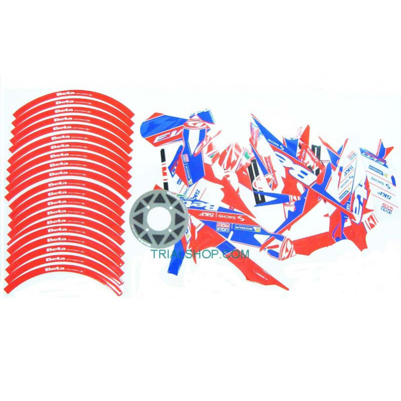 Kit Adesivi Beta  Evo 2T, 4T Factory 2017