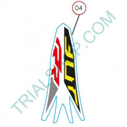 Adesivo Parafango Anteriore TRS RR 2017-2018