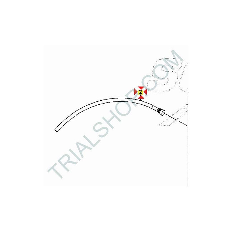 CABLE EMBR.TRIAL PAMP.125 4T 2011
