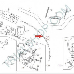 CAVO GAS SHERCO FACTORY 14/15