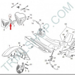 Led Anteriore Destro Sherco dal 2010