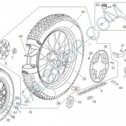 RAGGIO POSTERIORE SHERCO 2011