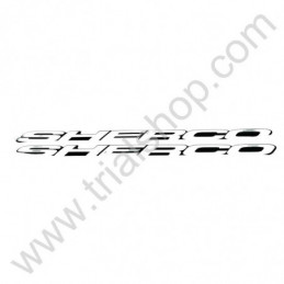 COPPIA ADESIVI LOGO SHERCO