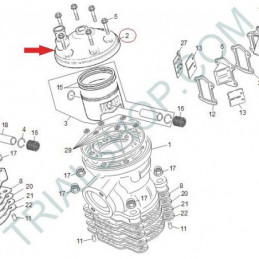 testa cilindro 11TR 250CC