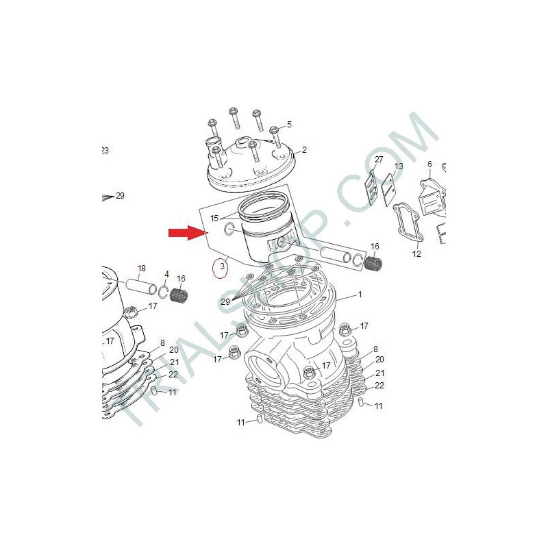 pistone cpl “”A””125cc