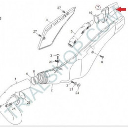 FONDELLO SILENZIATORE SHERCO
