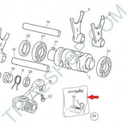 kit riparazione pedalina cambi