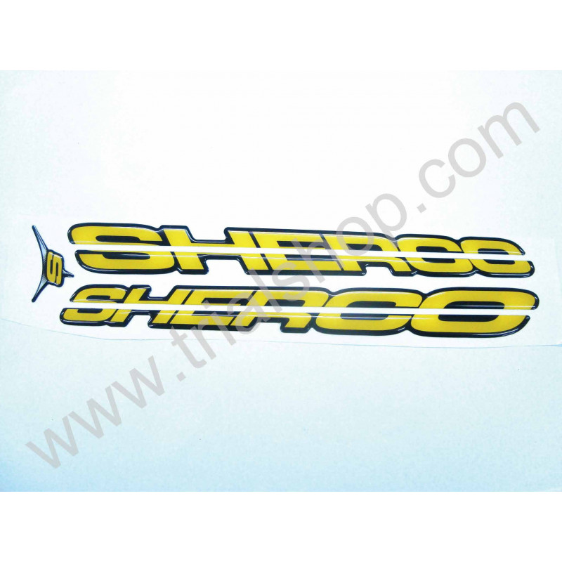 COPPIA ADESIVI LOGO SHERCO ’15