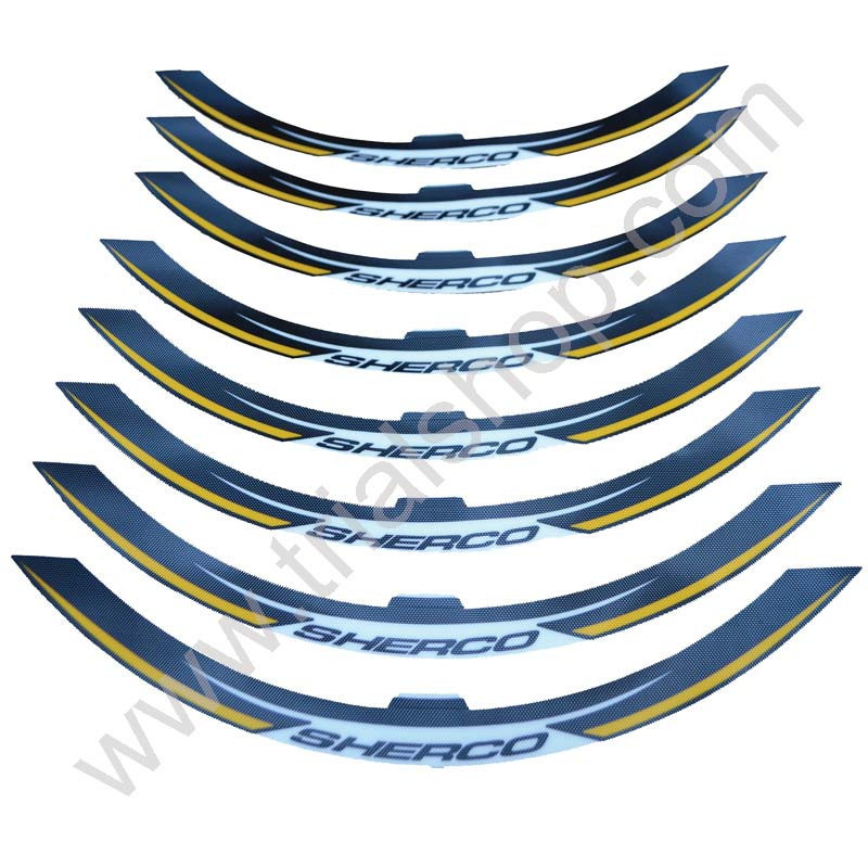 SERIE ADESIVI CERCHI SHERCO