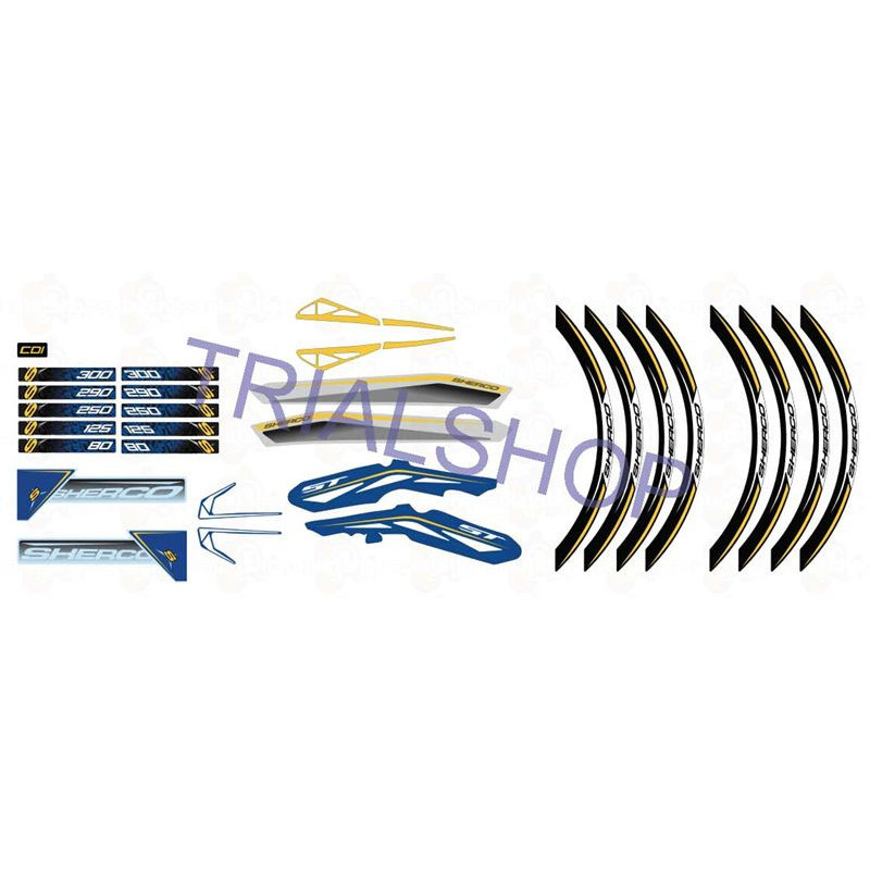 Kit Adesivi Sherco 2T 2015
