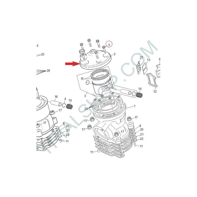 cilindro 11TR 300CC