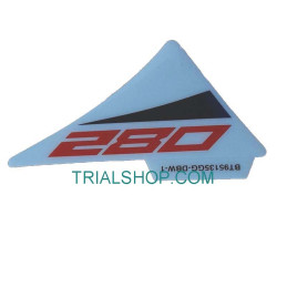 ADESIVO DX 280 TXT RACING 2021