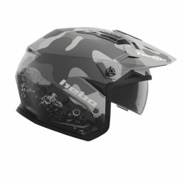 CASCO ZONE 5 CAMO NERO -HEBO-