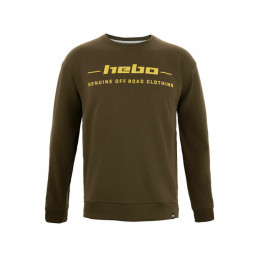Felpa Hoodie KAKI -Hebo-