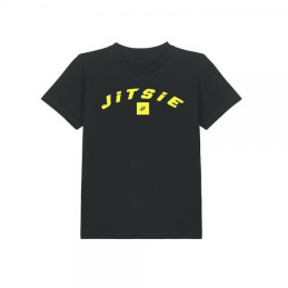 T-SHIRT SOLID NERO BAMBINO...