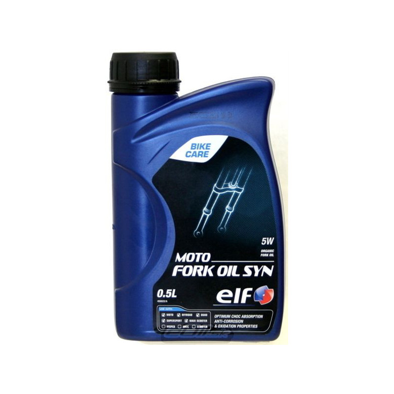 Olio Moto Fork oil Syn 5W 0.5LT – Elf –
