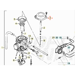 COPERCHIO DIAFRAMMA CARB....