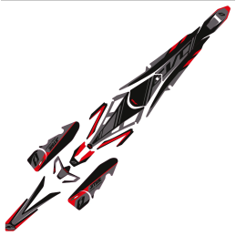 Kit adesivi Jitsie Stealth...