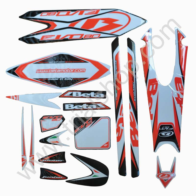Kit Adesivi Beta Evo 80 Senio, Junior 2014