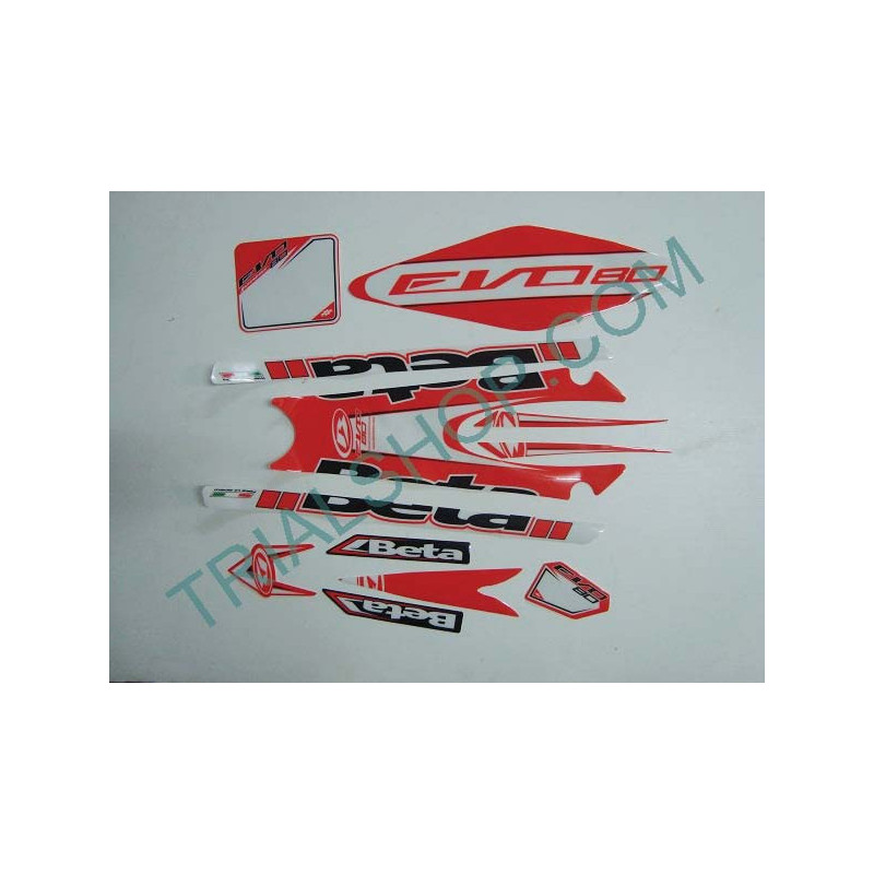 Kit Adesivi Beta Evo 80 Senio, Junior 2015
