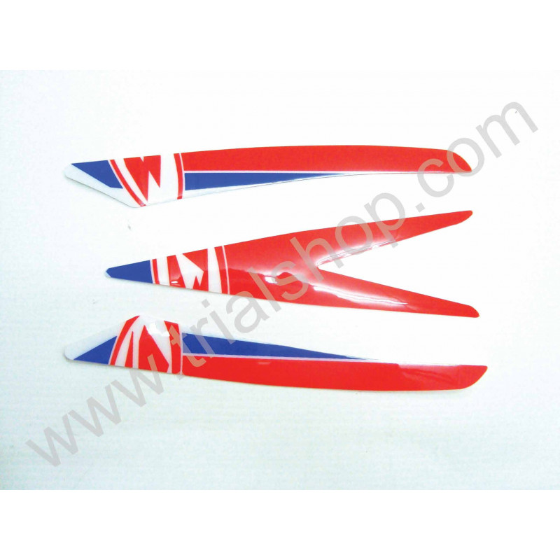 Adesivo Parafango Anteriore Beta Evo Factory 2T, 4T 2016