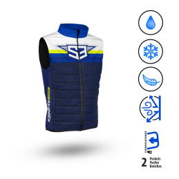 GILET HYBRID RACING BLU - S3 -