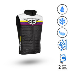GILET HYBRID RACING NERO -...