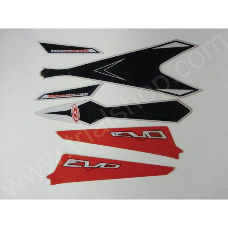 Adesivo Parafango Posteriore Beta Evo 4T 2009