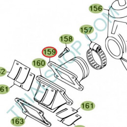 Raccordo carburatore Beta Rev, Evo 50-80cc