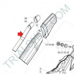 TUBO DI USCITA 125cc