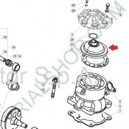 CAMERA DI COMBUST.200CC D.64