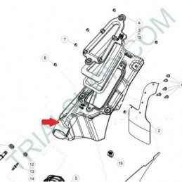 Cassa filtro completa Beta Evo 4T, 4T Factory