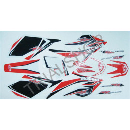 DECALCO X RR ROS.END/MOT.125 MY’10-
