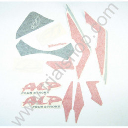 SERIE DECALCO X ALP-4T-NERO/G.-