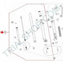 GAM.BA FORCELLA DX EVO 80