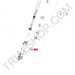 GAMBA SX FORCELLA 15.08 EVO 80