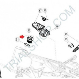 TAPPO SERBATOIO BENZINA COMPLETO