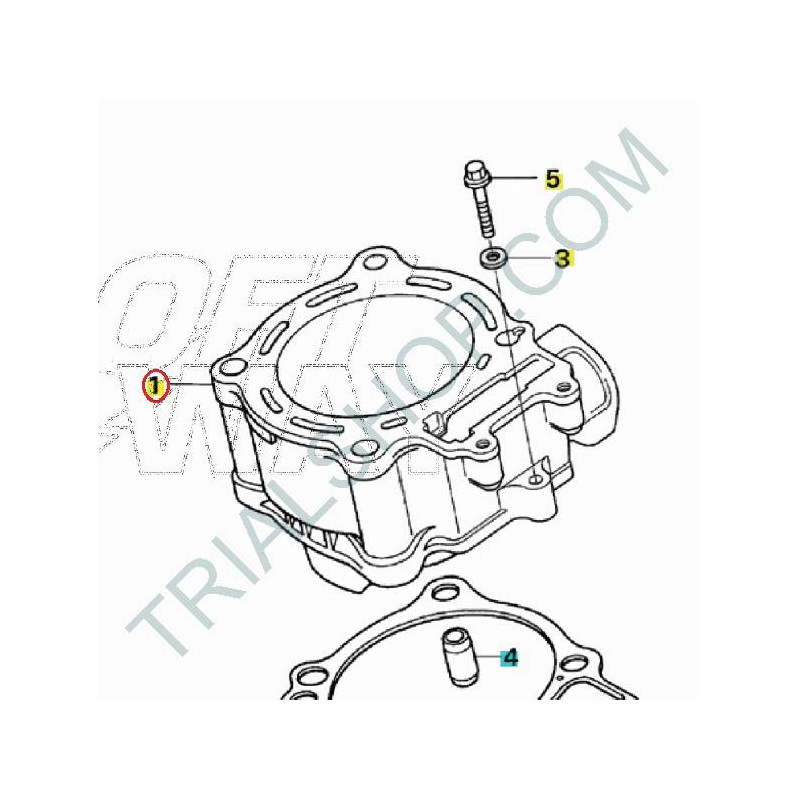Cilindro Montesa Cota 4RT Racing